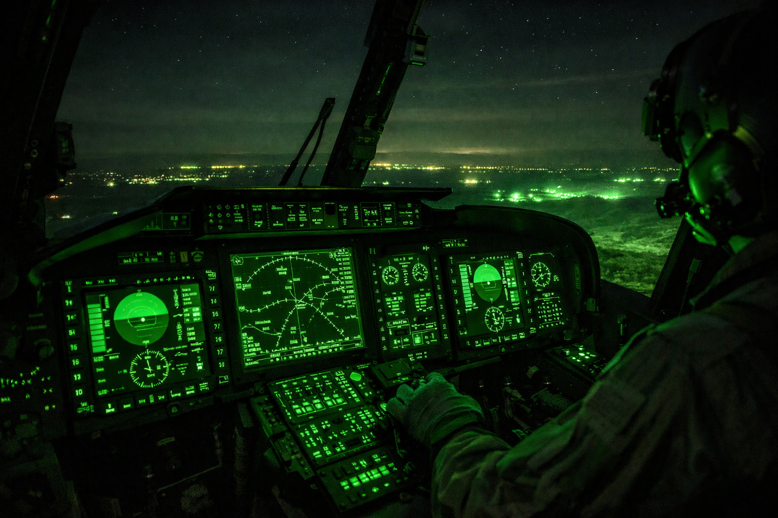 Enhancing Low-Light Visibility with NVIS Displays