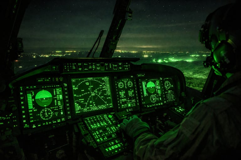 Enhancing Low-Light Visibility with NVIS Displays