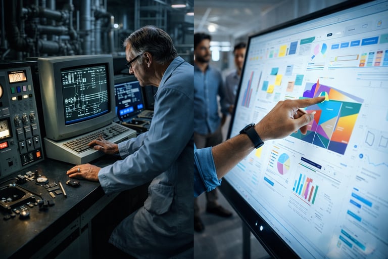 How Display Technology Moved from Industrial to Interactive