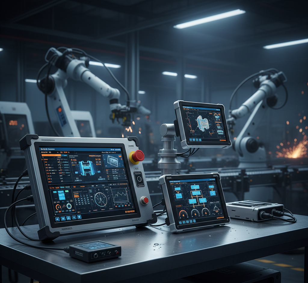 Engineered Panel PCs & Touch Displays for Industrial Applications