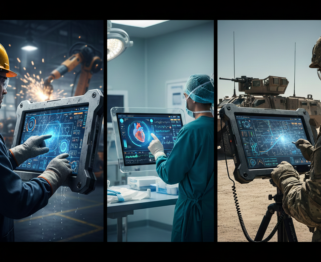 The Impact and Innovation of Rugged Touchscreens by E3 Displays