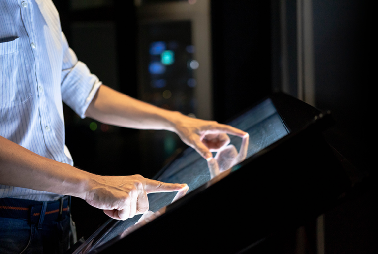 Right Large Touchscreen